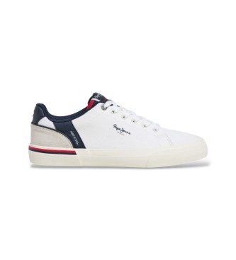 Pepe Jeans White Kenton State trainers