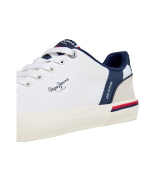 Pepe Jeans White Kenton State trainers