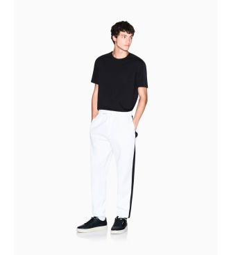A|X Armani Exchange Effen T-shirt met normale pasvorm, zwart