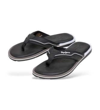 Pepe Jeans Tongs Barrel Club noires