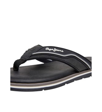 Pepe Jeans Tongs Barrel Club noires