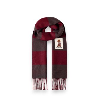 Hackett London Sjaal Harry bordeaux