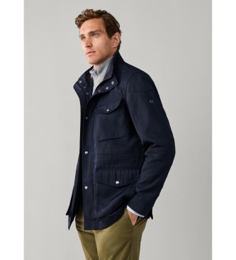 Hackett London Giacca Velospeed blu navy