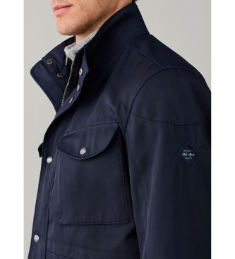 Hackett London Giacca Velospeed blu navy