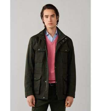 Hackett London Giacca verde Velospeed