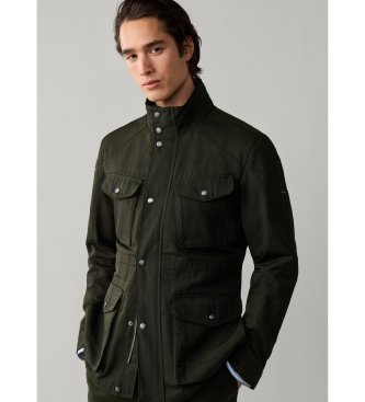 Hackett London Giacca verde Velospeed