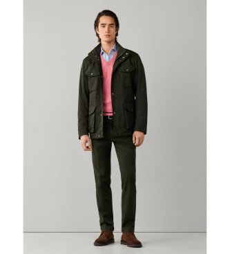 Hackett London Giacca verde Velospeed