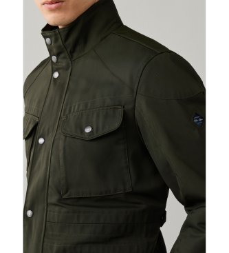 Hackett London Giacca verde Velospeed