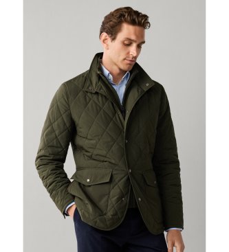 Hackett London Grøn Paddock-jakke