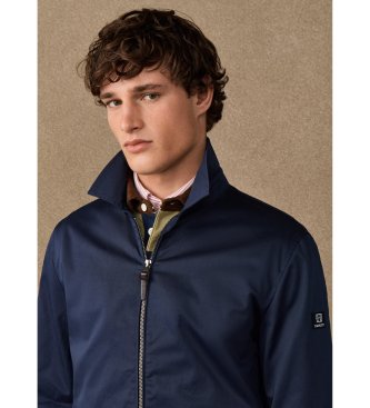 Hackett London Marinsko modra jakna Harrington