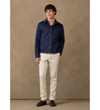 Hackett London Marinsko modra jakna Harrington