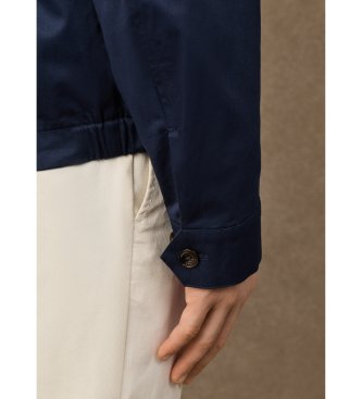 Hackett London Marinsko modra jakna Harrington