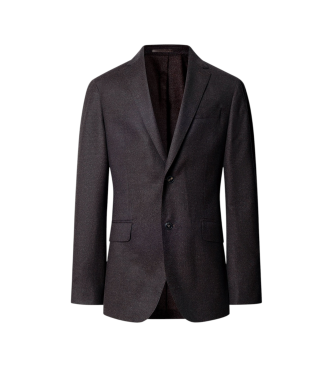 Hackett London Giacca Performance Flannel marrone