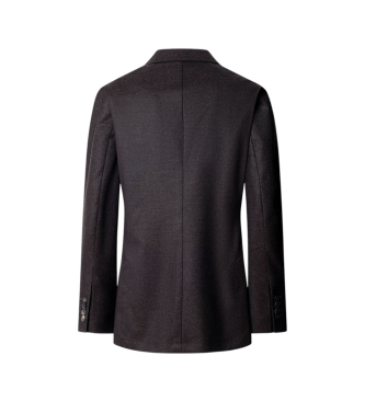 Hackett London Giacca Performance Flannel marrone