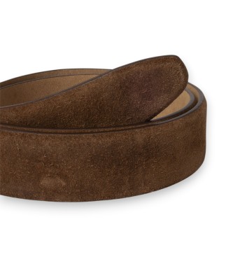 Hackett London Edge læderbælte, brun