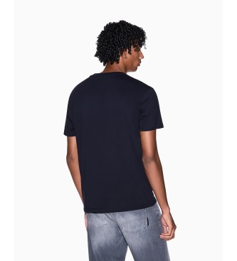 A|X Armani Exchange T-shirt Fresh bleu marine