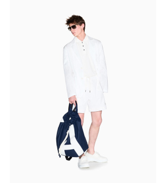 A|X Armani Exchange Blazer Deconstruido blanco