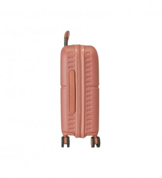 Pepe Jeans Valise à roulettes 55 cm orange