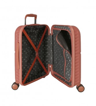 Pepe Jeans Valise à roulettes 55 cm orange
