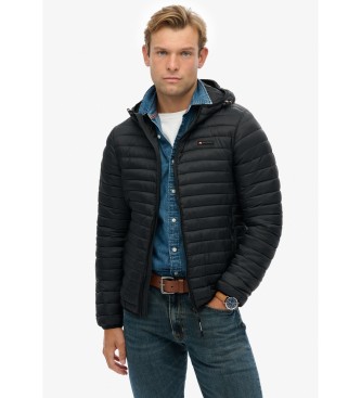 Superdry Casaco com capuz Fuji Lite preto