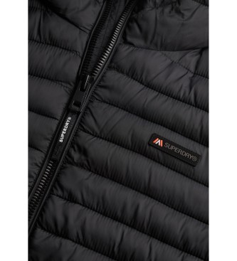 Superdry Casaco com capuz Fuji Lite preto