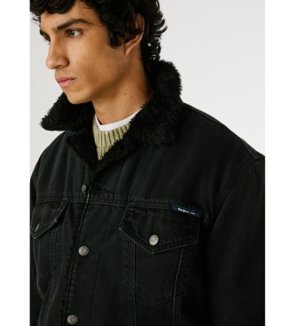Pepe Jeans Jacke, Regular-Passform, schwarz