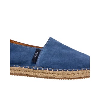 Hackett London Blaue Baywatch-Espadrilles aus Wildleder