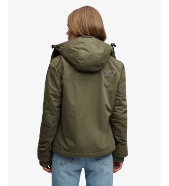Superdry Hooded MF Arctic jacket in khaki