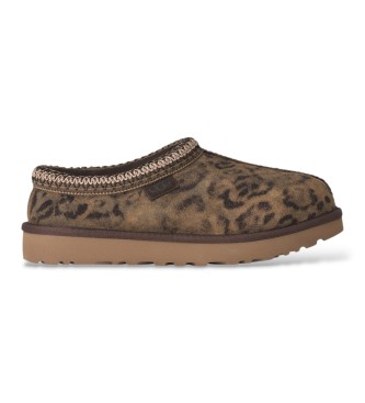 UGG Tasman Spotted Hausschuhe aus Leder braun