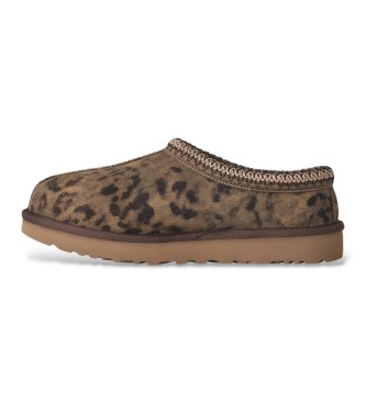 UGG Tasman Spotted Hausschuhe aus Leder braun