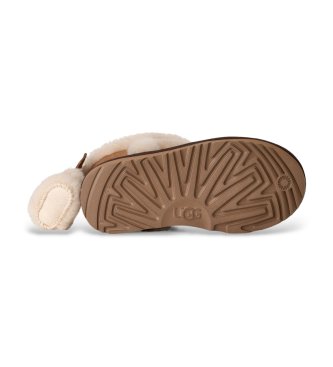UGG Stiefeletten aus Leder Classic Mini II Heritage braun