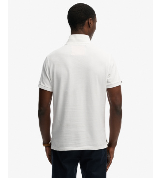 Superdry Polo Vintage Athletic bianca
