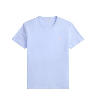 Polo Ralph Lauren Custom Slim Fit Strickshirt hellblau