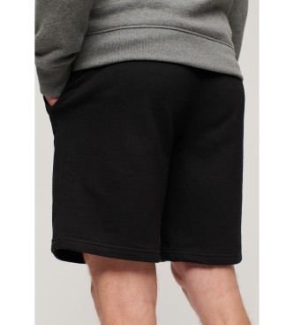 Superdry Essentiella shorts i trikå med logotyp
