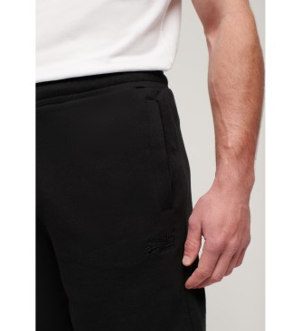 Superdry Essentiella shorts i trikå med logotyp