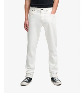 Superdry Vintage slim jeans hvid