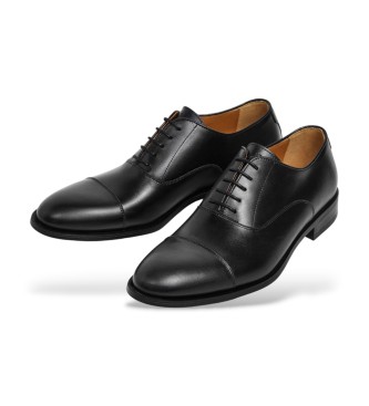 Hackett London Scarpe in pelle Woking Oxford nere