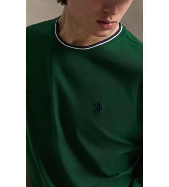 Polo Ralph Lauren Green Classic Fit stretch piqué T-shirt