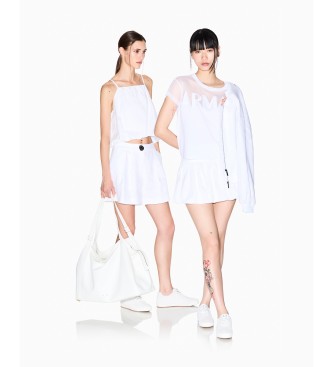 A|X Armani Exchange Short taille haute blanc