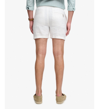 Superdry Shorts til herrer i hvidt lino
