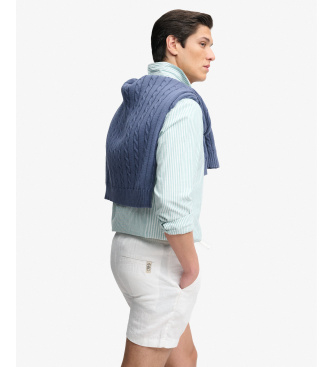 Superdry Shorts til herrer i hvidt lino
