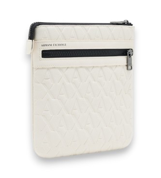 A|X Armani Exchange Off-white textured handbag