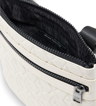 A|X Armani Exchange Off-white textured handbag