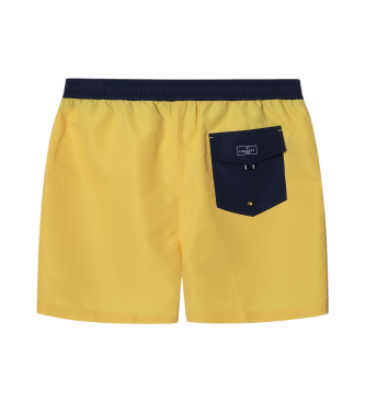 Hackett London Maiô Htg Number amarelo