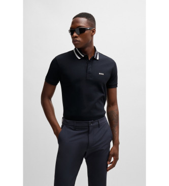 BOSS Polo Paule marineblauw