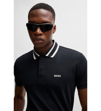 BOSS Polo Paule marineblauw
