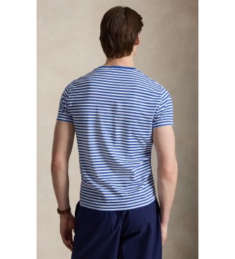 Polo Ralph Lauren Camiseta de punto Custom Slim Fit azul