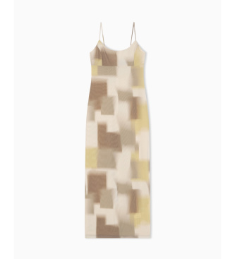 A|X Armani Exchange Bodycon jurk Finn beige