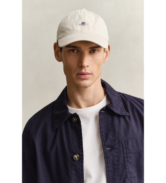 Gant Beige Shield-keps