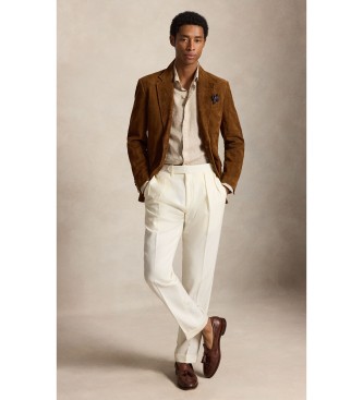 Polo Ralph Lauren Camisa de lino Custom Fit beige